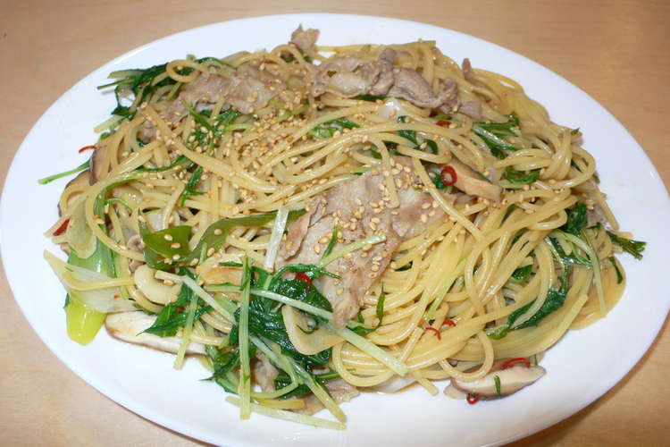 にんにくバター醤油の具だくさんパスタ レシピ 作り方 By Akitchen クックパッド 簡単おいしいみんなのレシピが353万品