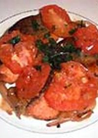 鮭のトマト煮
