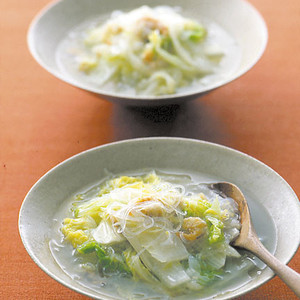 白菜と春雨のスープ煮