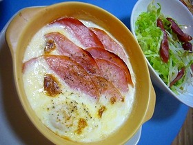 母直伝エッググラタン!