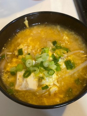 麻婆豆腐をスープにリメイク!