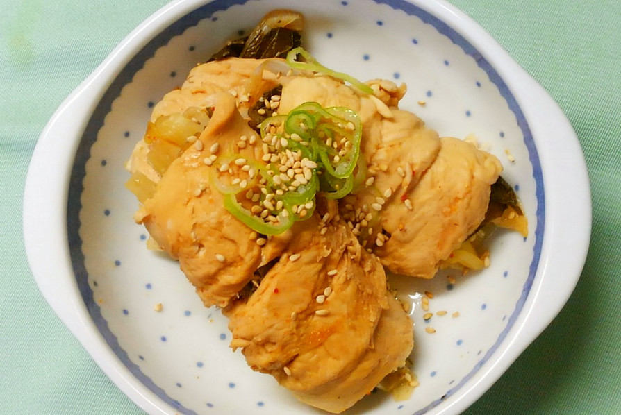 お弁当にも✿鶏ささみで 大葉ネギ巻き焼きの画像