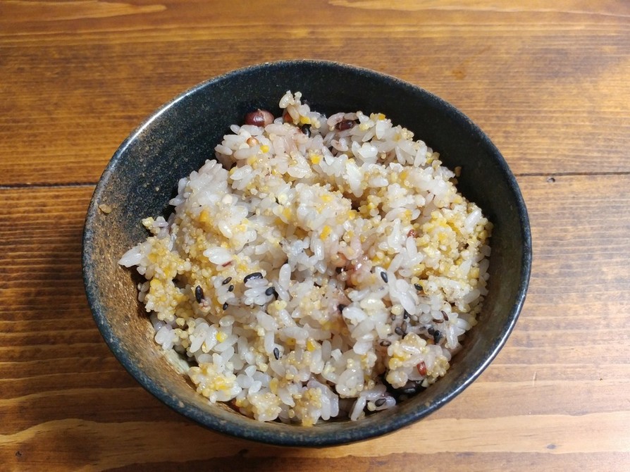 雑穀米のおいしい炊き方の画像