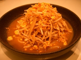 焼肉のタレでもやしいため