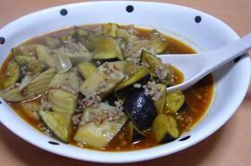 食感を楽しむ☆マーボ茄子