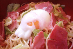 簡単◆キャベツとベーコンのパスタ