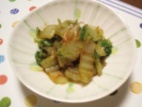 簡単☆白菜のおひたし