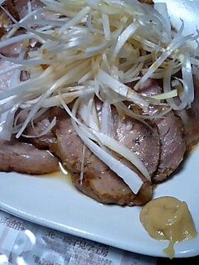豚バラ&豚肩ロースでチャーシュー二種盛