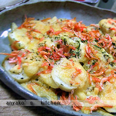 磯の香り★里芋と桜海老のチーズ焼きの写真
