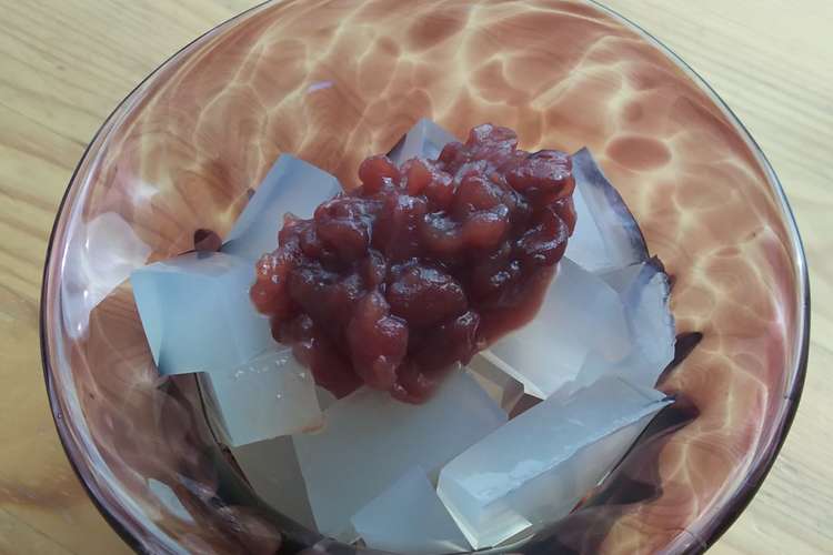 母の味 天草から寒天 レシピ 作り方 By おにぎりのりお クックパッド 簡単おいしいみんなのレシピが361万品