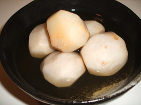 上品な里芋煮
