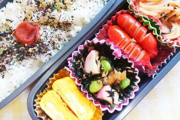 お弁当に 彩り綺麗なひじき煮 レシピ 作り方 By くいっくひ よ こ クックパッド 簡単おいしいみんなのレシピが355万品
