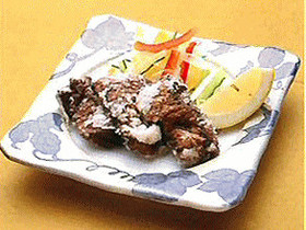 くじらの竜田揚げ