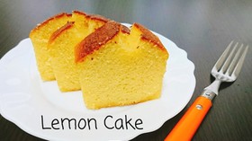 *HMで簡単レモンケーキ*