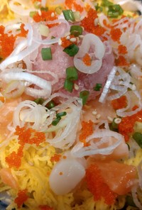 水素料理  (美容水素) チラシ寿司