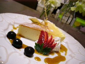 ❀ちょっと豪華な❤チーズケーキ❀