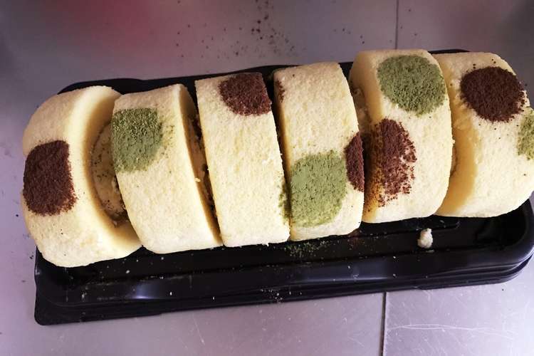 デコロールケーキ 簡単すぎ レシピ 作り方 By あり12 クックパッド