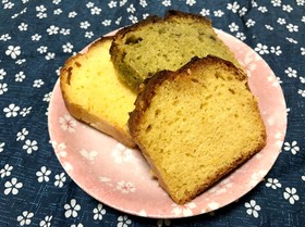 日本酒のケーキ!一気に3種!