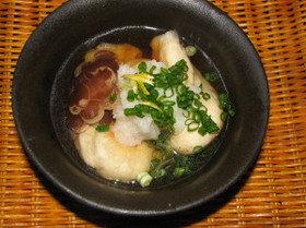 揚げ餅の『揚げだし餅』