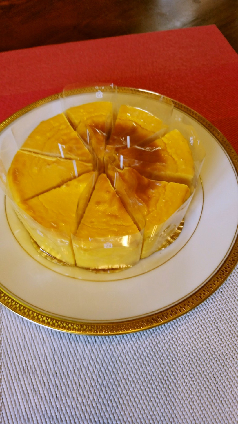 カボチャチーズケーキの画像
