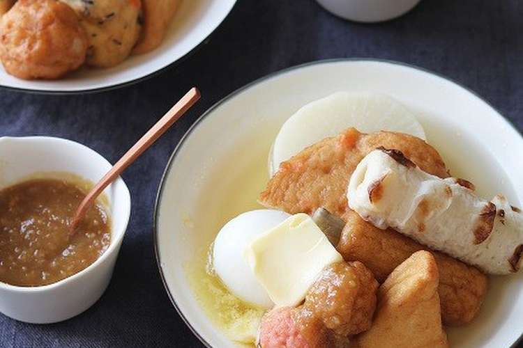 味噌バターおでん レシピ 作り方 By 一正蒲鉾株式会社 クックパッド 簡単おいしいみんなのレシピが357万品