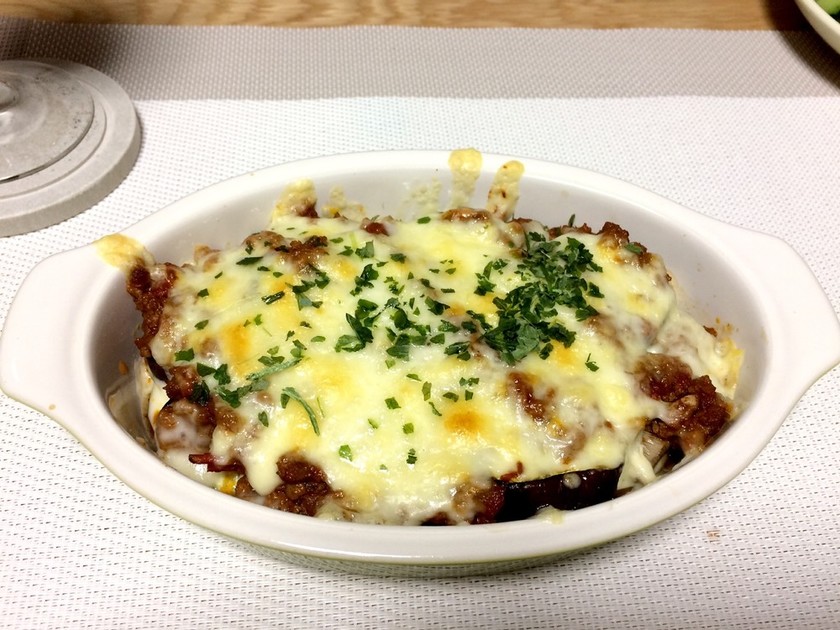 なすとエリンギのミートソースグラタン by ハッケン 【クックパッド】 簡単おいしいみんなのレシピが348万品