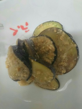 なすの酢味噌和え