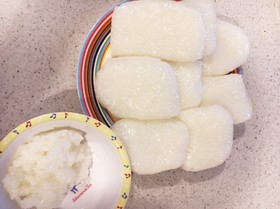 離乳食後期 5倍粥(全粥)炊飯器から