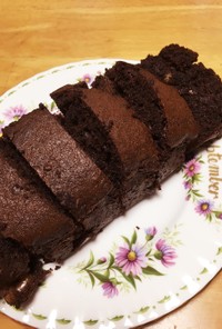 チョコとクルミのパウンドケーキ(^○^)