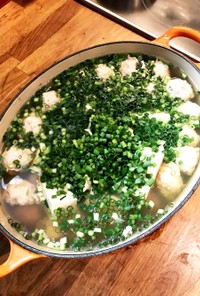 しじみと鶏団子のお鍋