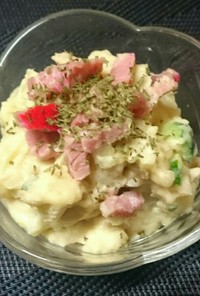 【煮汁】煮卵リメイクポテトサラダ【でも】