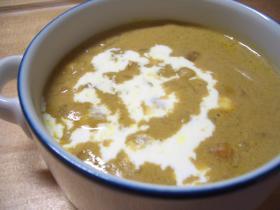 ホクホクひよこ豆のクリームカレースープの画像