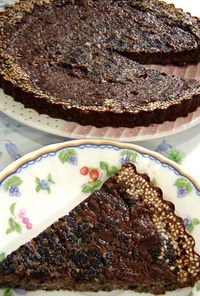 黒胡麻ココアヨーグルトケーキ