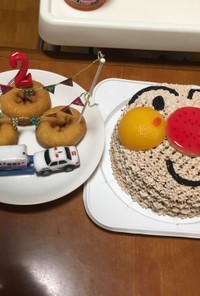 誕生日ケーキ〜アンパンマン〜