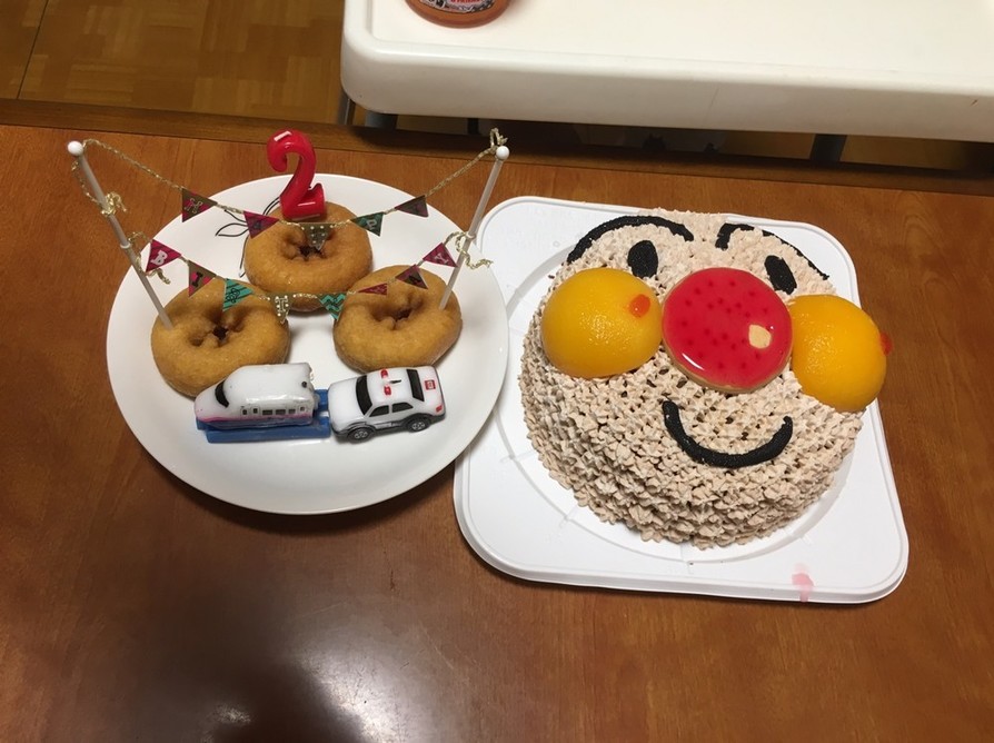 誕生日ケーキ〜アンパンマン〜の画像