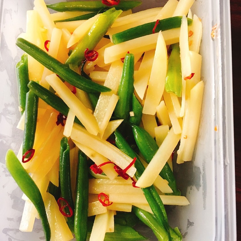 インゲンと玉ねぎのソテー レシピ