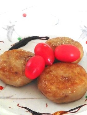 肉味噌そぼろの里芋饅頭