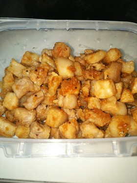 豚バラ ブロック にんにく醤油 常備菜
