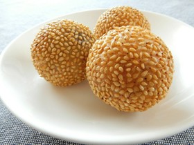 簡単!ごま団子