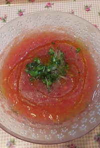 毎日飲みたい健康トマトスープ