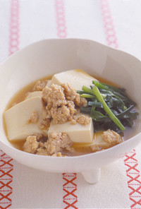 豆腐とにらのすき煮