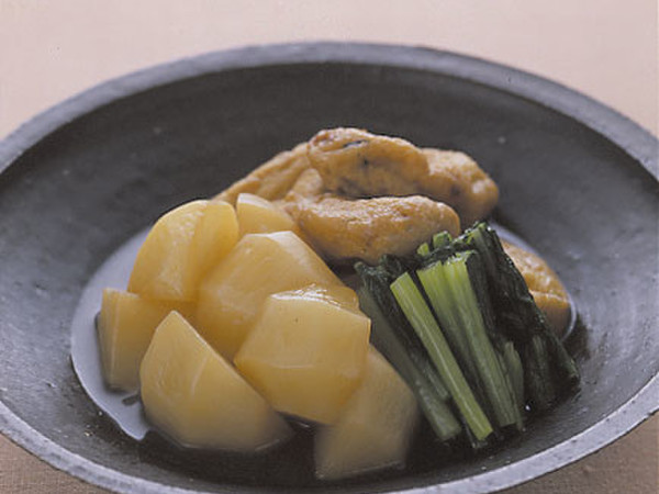 かぶとがんもどきの煮もの