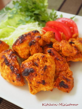 ベイクドチキンティッカのレシピ