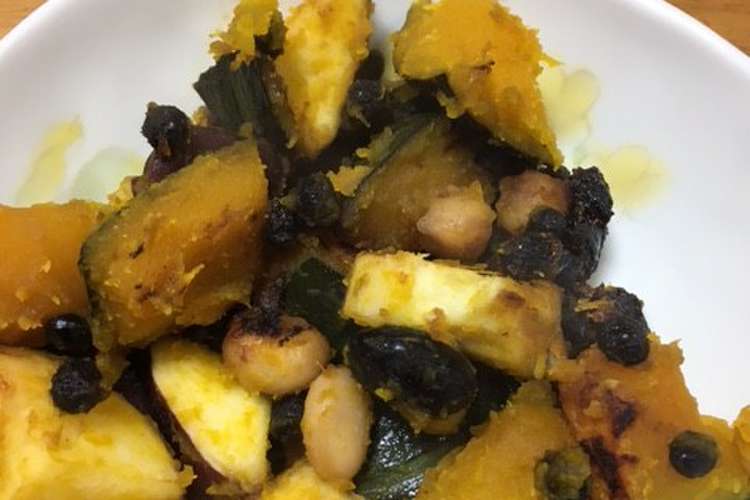 かぼちゃとお豆とお芋の煮物 レシピ 作り方 By シナモンバジル クックパッド