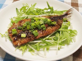 いわし竜田の香味だれ