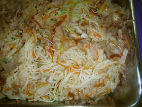 そうめんチャンプルー