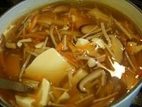 あったか~^^*♪豆腐あんかけ汁