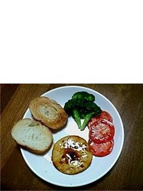 カマンベールチーズの照り焼き