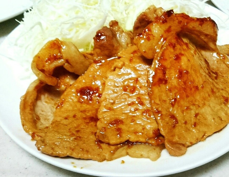 簡単で柔らかい☆豚肉の生姜焼き♥の画像