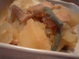 ♥♡味噌がミソ!!鮭じゃが♥♡